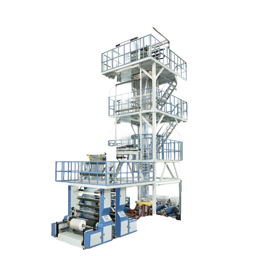 SCN/5L series rotating internal cooling five-layer co-extrusion blown film